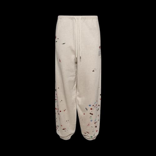 Maison Mihara Yasuhiro Sticker Pants 'White'