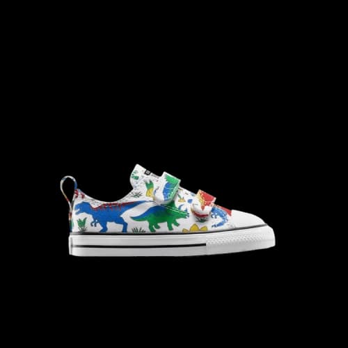 Converse Chuck Taylor All Star EasyOn Low TD 'Dino Party - Totally Blue Enamel Red'
