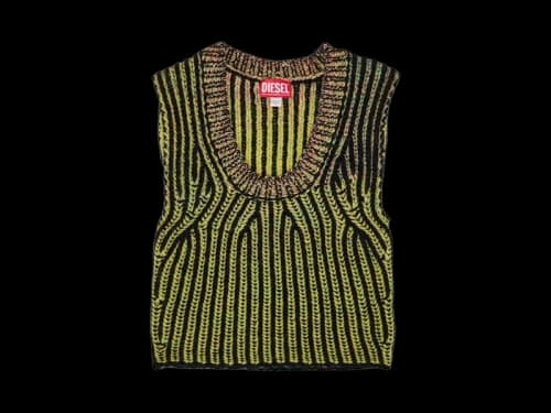 Diesel M-Orkidea Knitwears Bottle Green