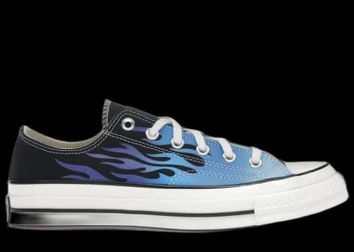 Converse Chuck 70 Low Fire Black Blue