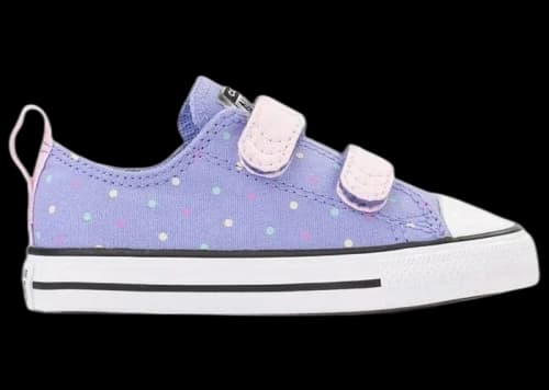 Converse Chuck Taylor All Star 2V Purple Polka Dot (TD)