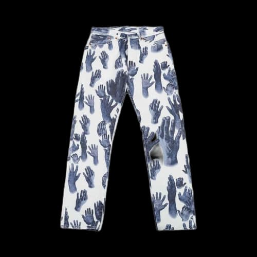 Levi's x Denim Tears 501 Original Fit Jeans 'White'