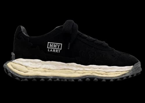 Maison Mihara Yasuhiro Larry OG Sole Western Detail Suede Low Black