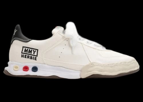 Maison Mihara Yasuhiro Herbie OG Sole Canvas Low White
