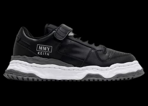 Maison Mihara Yasuhiro Keith OG Sole Leather Low Black White