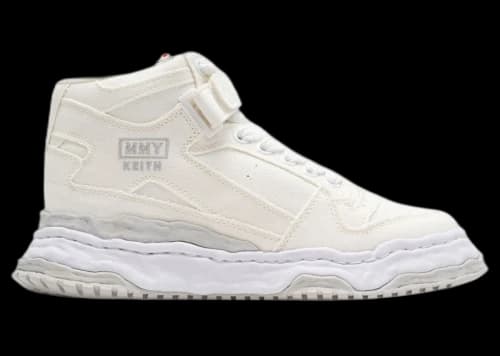 Maison Mihara Yasuhiro Keith OG Sole Canvas High White