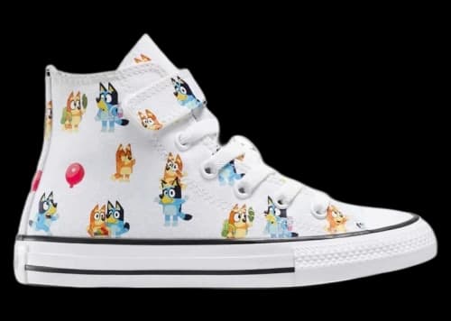 Converse Chuck Taylor All Star EasyOn Hi Bluey All Over Print White (PS)
