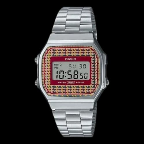 CASIO General YOUTH Japan / South Korea Fashion Waterproof Silver Digital