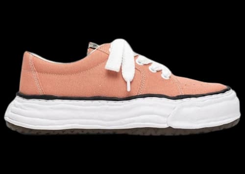 Maison Mihara Yasuhiro Eric OG Sole Canvas Low Pink