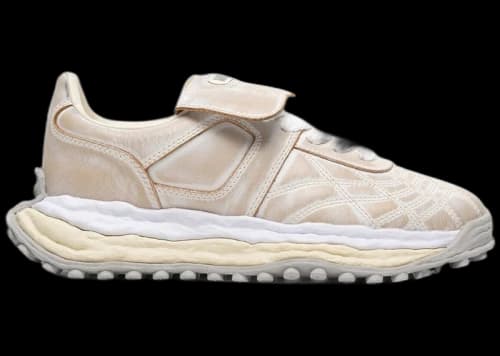 Maison Mihara Yasuhiro Scott OG Sole Vintage Leather Effect Low White