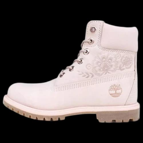 Timberland 6-Inch Premium Waterproof Embossed Boots 'Pink' (Women's)