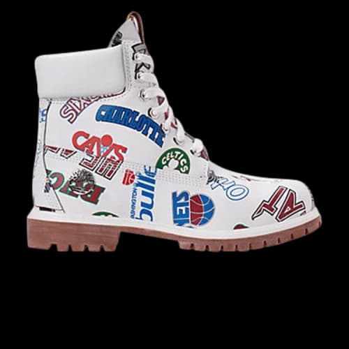 Timberland NBA x Mitchell and Ness x 6 Inch Classic Premium Boot 'Throwback Logos'