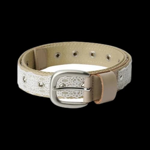 Our Legacy 3cm Lace Belt 'White'