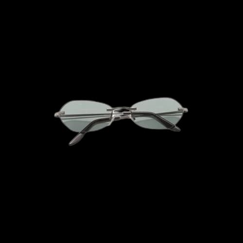 Our Legacy Adorable Sunglasses 'Matte Silver'