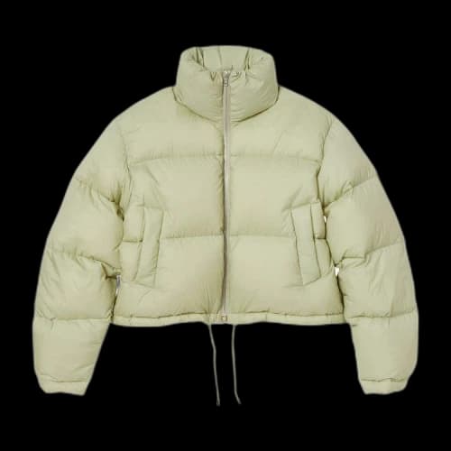 Auralee Super Light Nylon Ripstop Down Blouson 'Light Khaki'