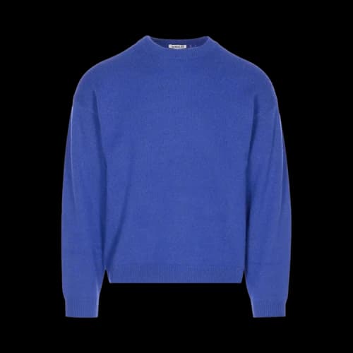Auralee Baby Cashmere Knitwear 'Royal Blue'