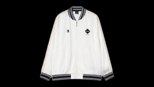 Carhartt x F.C.R.B. Varsity Track Jersey Blouson White