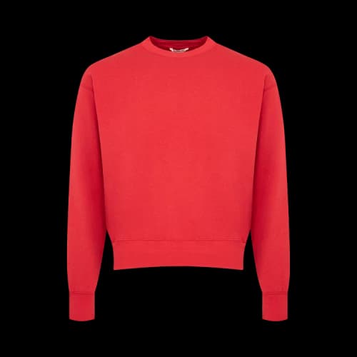 Auralee High Twist Light Sweatshirt 'Red'