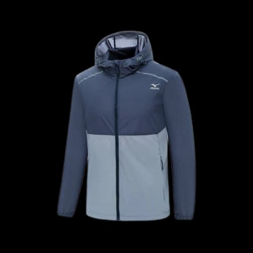 Mizuno Color-Block Jacket 'Navy Teal'
