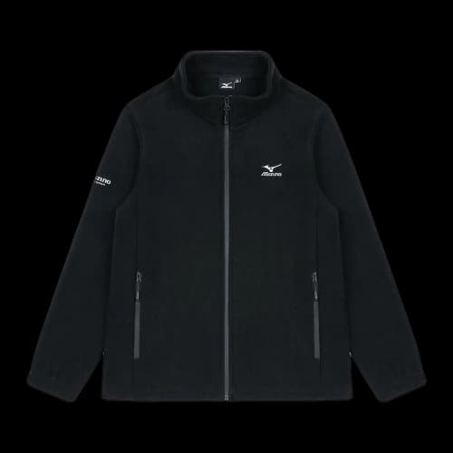 Mizuno Logo Fleece Jacket 'Black'