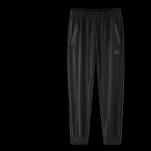 Mizuno Logo Casual Pants 'Black'