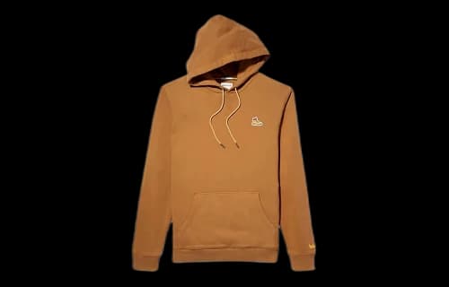 Timberland Logo hooded Sports Brown