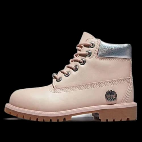 (PS) Timberland Premium 6-inch Waterproof Boots 'Pink Full Grain'