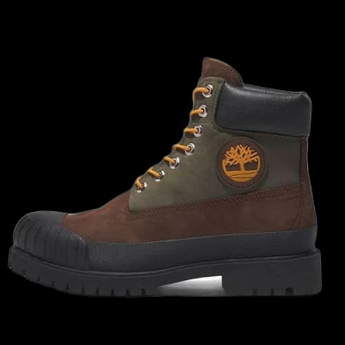 Timberland Premium 6 Inch Rubber-Toe Boot 'Dark Brown'