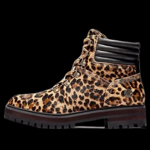 Timberland London Square Mid Hiker Boots 'Brown Leopard Print' (Women's)