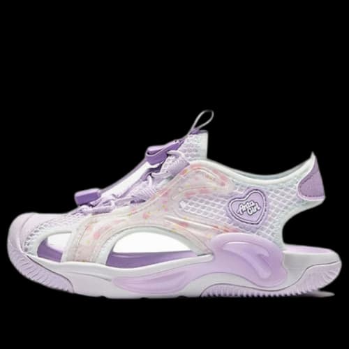 (PS) ANTA Sandals 'White Purple'