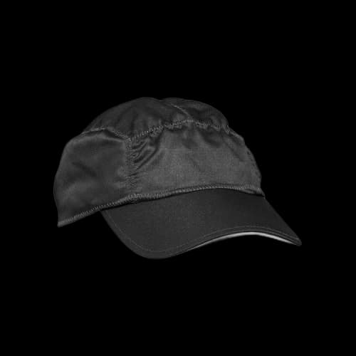 GANNI Ruched Cap 'Black'