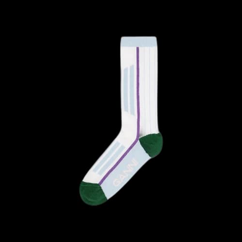 GANNI Sporty Socks 'Heather'