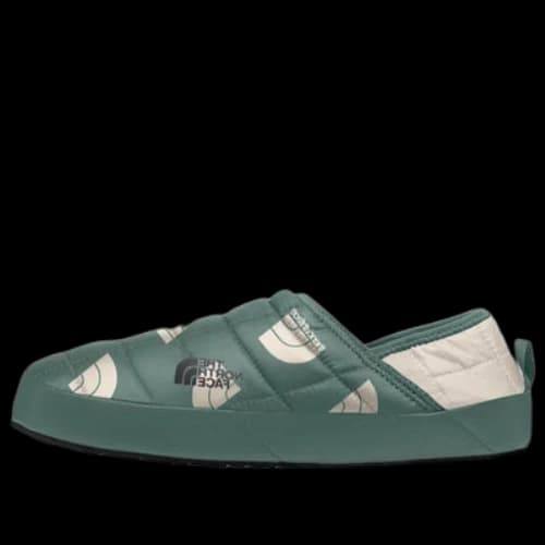 THE NORTH FACE Thermoball Traction Mule V 'Dark Sage Next Gen Logo Print Gardenia White' (Women's)