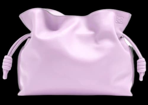 LOEWE Flamenco Clutch in Nappa Calfskin Bloom Orchid