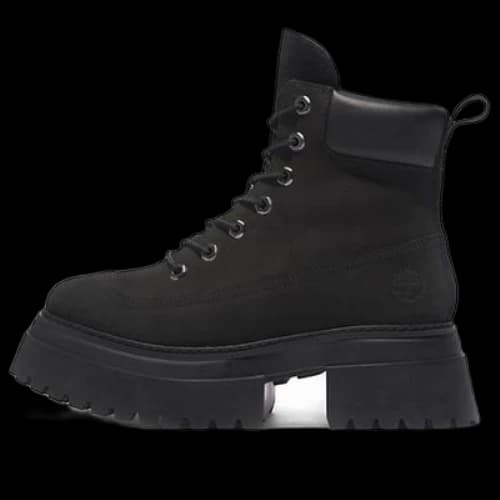 Timberland Sky 6 Inch Lace Up Boots 'Black Nubuck' (Women's)