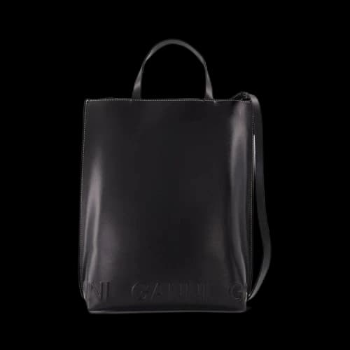 GANNI Banner Crossbody Bag 'Black'