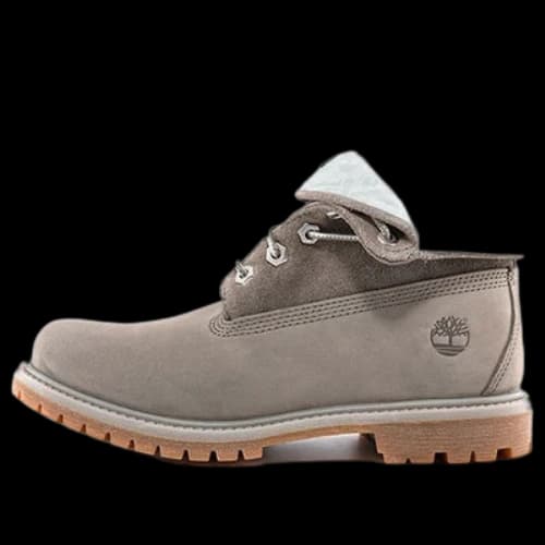 Timberland Roll Top Boots Basic 'Medium Grey with Light Grey' (Women's)