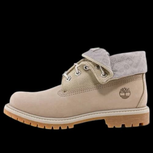 Timberland Roll Top Boots Basic 'Beige with Light Grey' (Women's)
