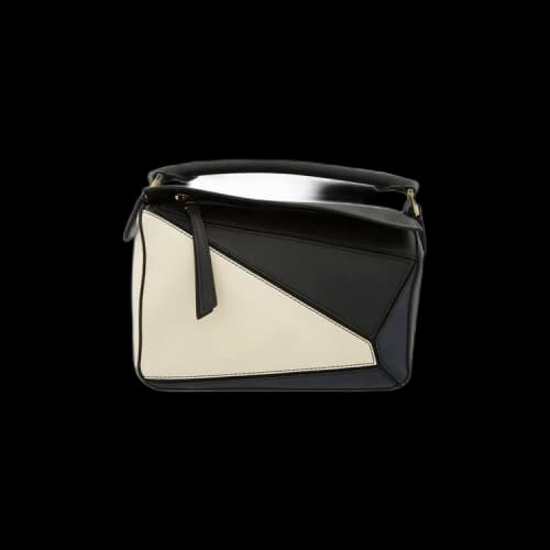 Loewe Puzzle Small Bag 'Black/Angora'