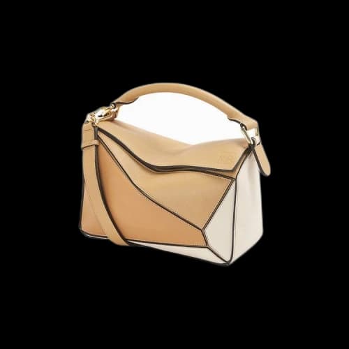 Loewe Puzzle Small Bag 'Dune/Warm Desert'