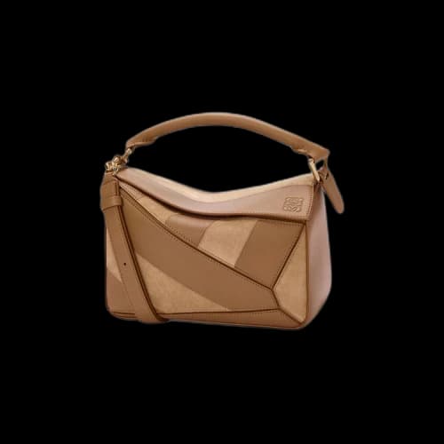 Loewe Small Puzzle Bag 'Oak'