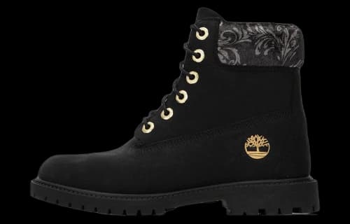 Timberland 6 Inch heritage Lace Up Cupsole Boots 'Black Nubuck' (Women's)