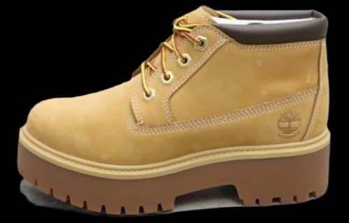 Timberland Stone Street Mid Lace Up Waterproof Chukka Boots 'Wheat Nubuck' (Women's)