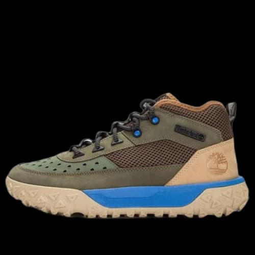 Timberland Greenstride Motion 6 Mid Lace Up Hiking Boots 'Deep Lichen Green'