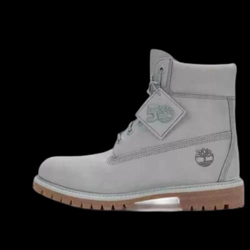 Timberland 50th Anniversary Edition Premium 6 Inch Waterproof Boot 'Light Grey Nubuck'