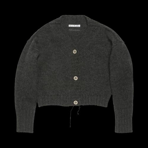 Acne Studios Knit Cardigan 'Anthracite Grey'