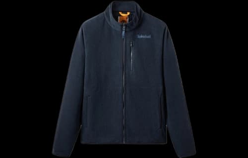 Timberland Fleece Logo Sweatshirt with Pockets 'Navy'