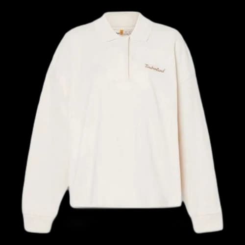Timberland Polo Sweatshirt 'White' (Women's)