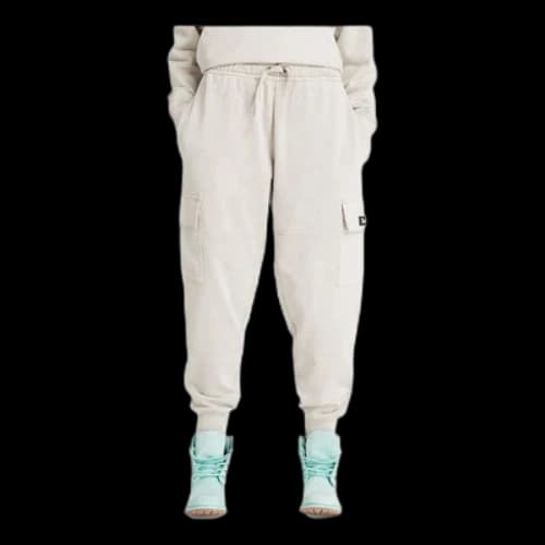 Timberland Mixed Media Garment Dye Sweatpants 'White'