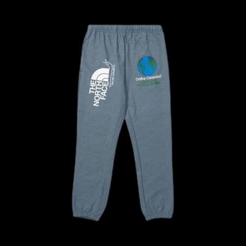 The North Face x Online Ceramics Graphic Sweatpants 'Blue Regrind'